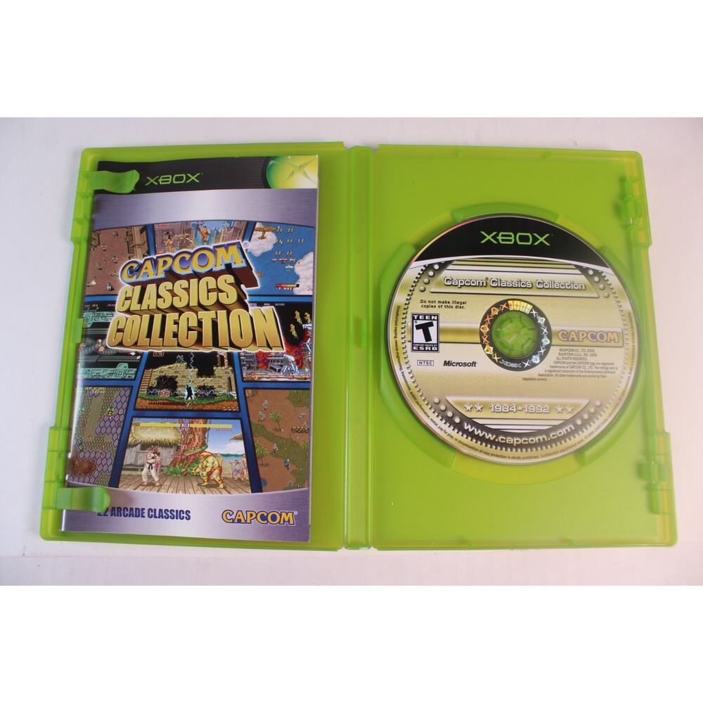 Capcom Classics Collection (Microsoft Xbox, 2005) Complete and Tested - Picture 4 of 9